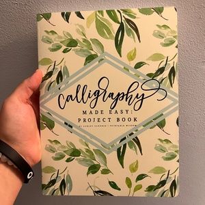 Calligraphy/Handlettering technique book